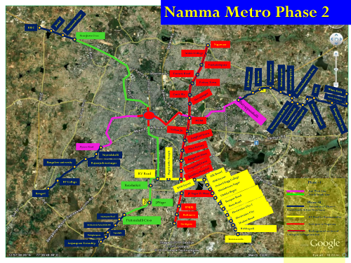 Phase II’s Red Line (Reach 6) includes 14.2km of twin bored tunnels